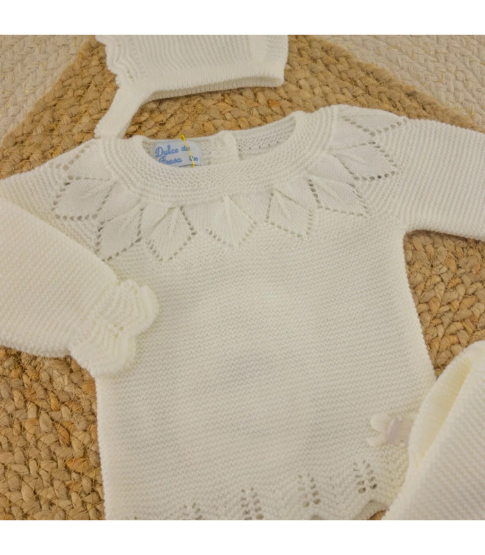 Conjunto Lana Crudo