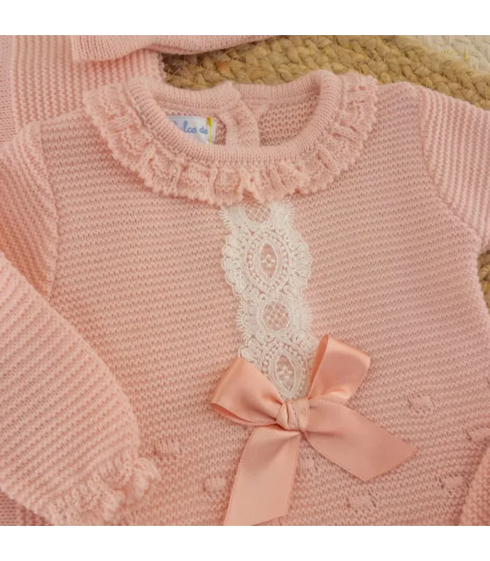 Conjunto Bebé Helen Dulce | Dulce de Fresa