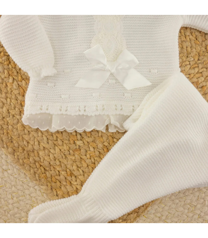 Conjunto Bebé Helen Blanco