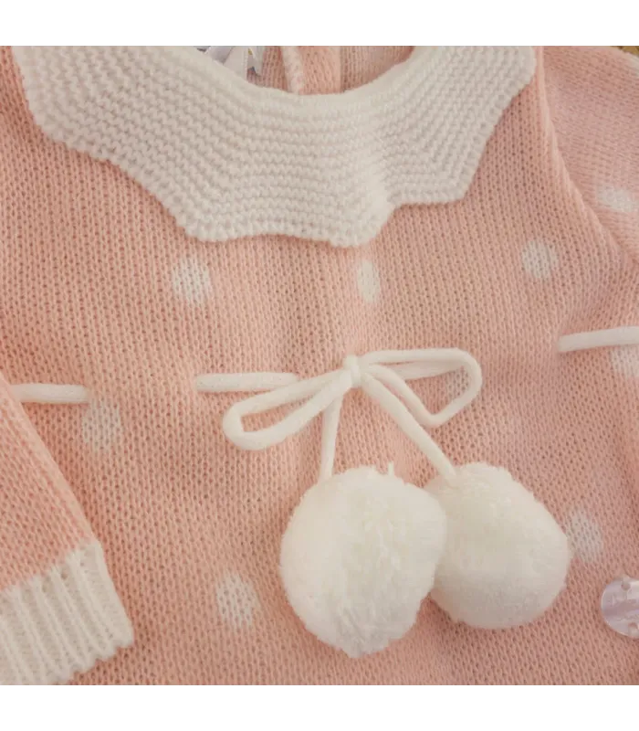 Conjunto Lana Luna Dulce para Bebé | Dulce de Fresa