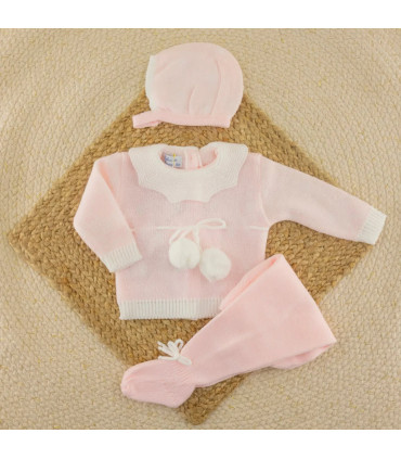 Conjunto Lana Luna Rosa