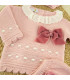 Conjunto Lana Mimosa Rosa Palo