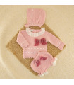 Conjunto Lana Mimosa Rosa Palo