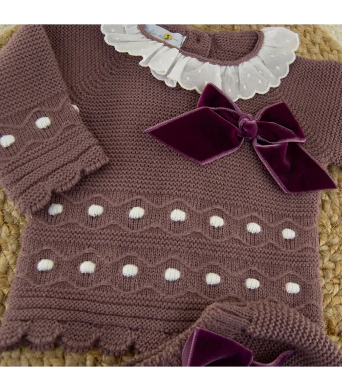 Conjunto Lana Mimosa Iris | Dulce de Fresa
