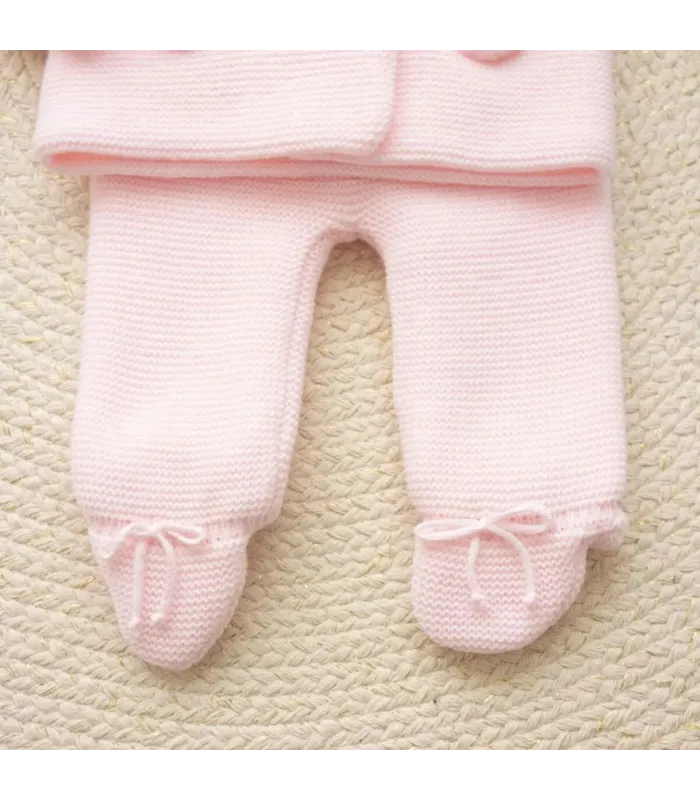Conjunto San Francisco Trenzas Rosa | Dulce de Fresa