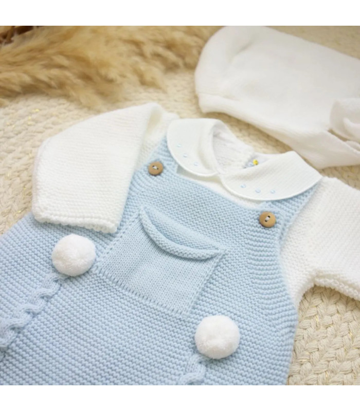 ▶️  Peto Lana Celeste Trenzas