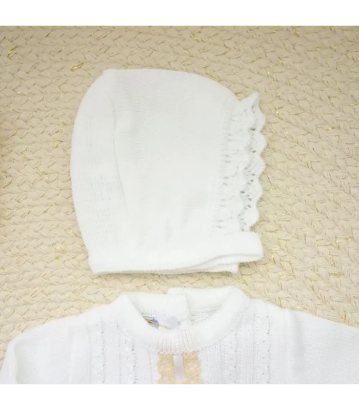 Conjunto Polaina Blanco | Dulce de Fresa