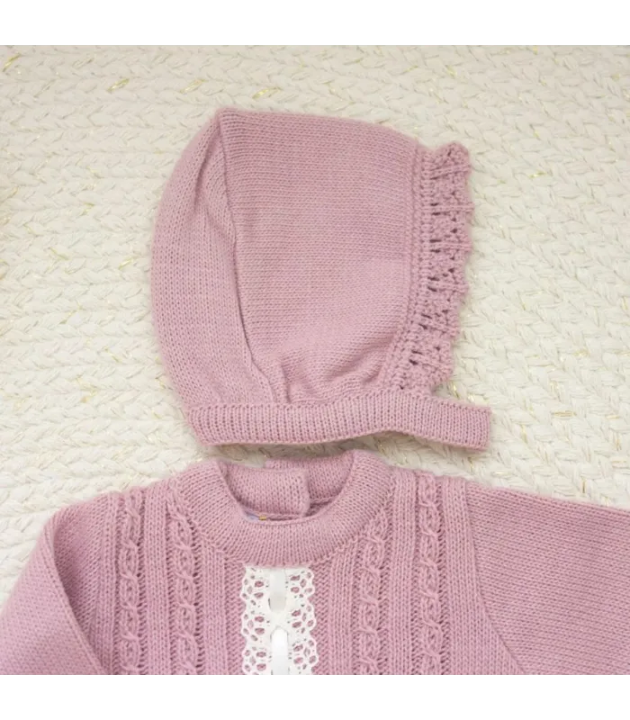 Conjunto Polaina Rosa Viejo | Dulce de Fresa
