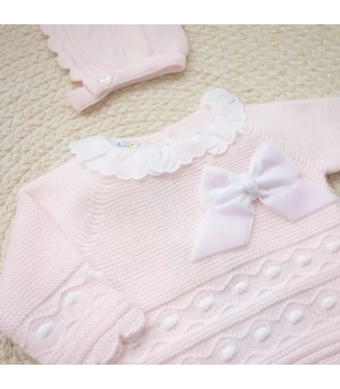 Conjunto Lana Mimosa Rosa | Dulce de Fresa