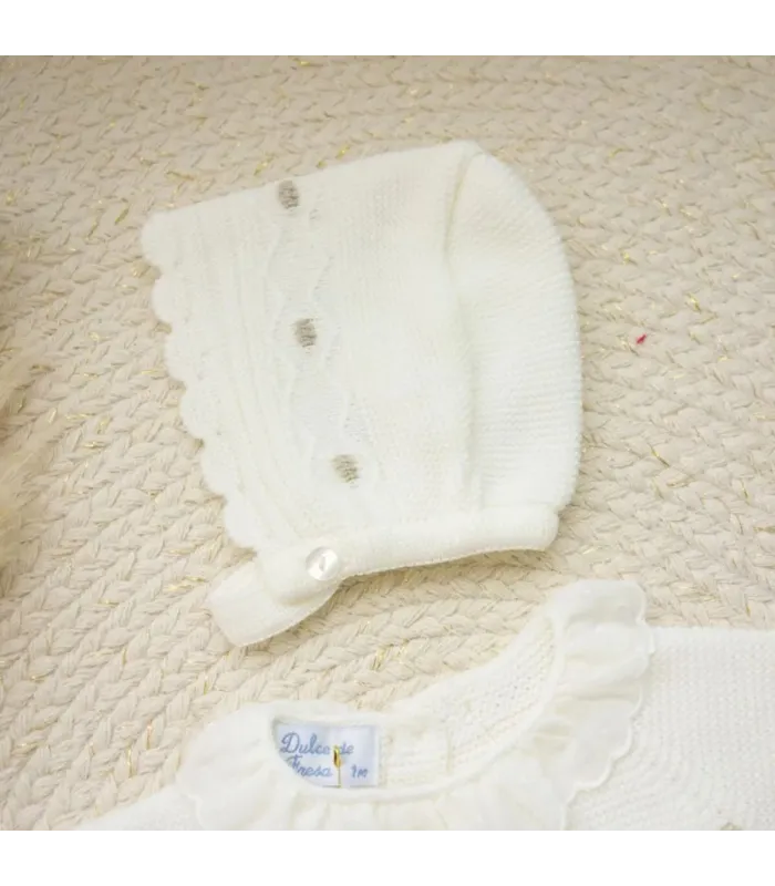 Conjunto Lana Mimosa Crudo | Dulce de Fresa