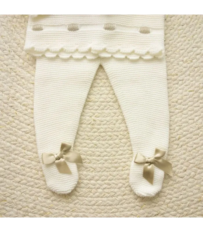 Conjunto Lana Piedra Lazo de Amor | Dulce de Fresa