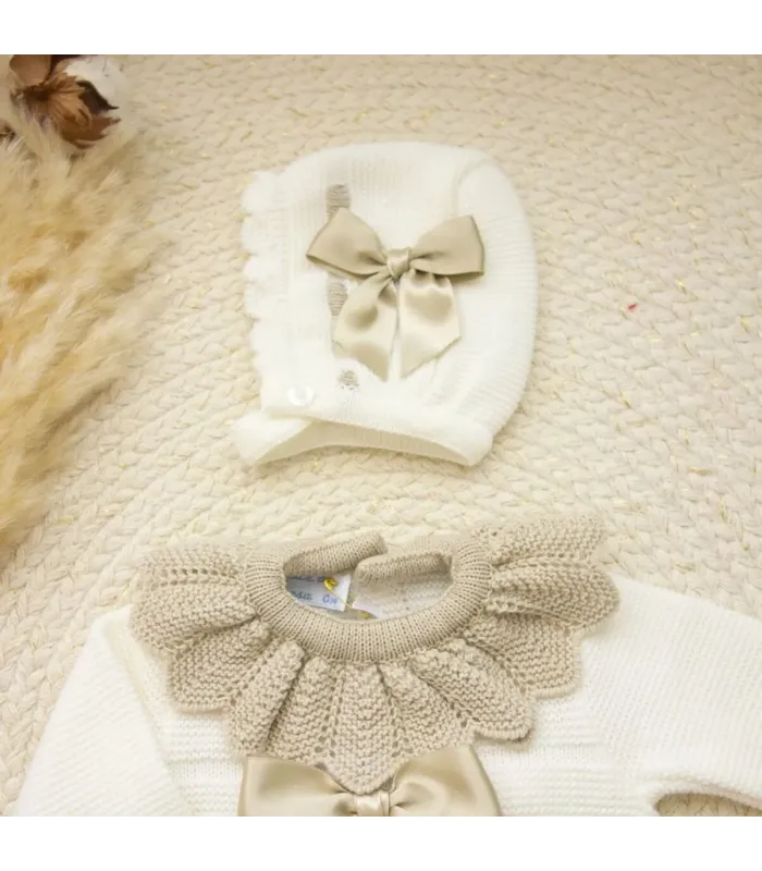 Conjunto Lana Piedra Lazo de Amor | Dulce de Fresa