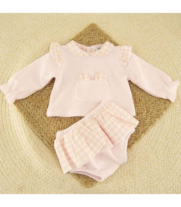 Conjunto con Braguita Niña Inglaterra