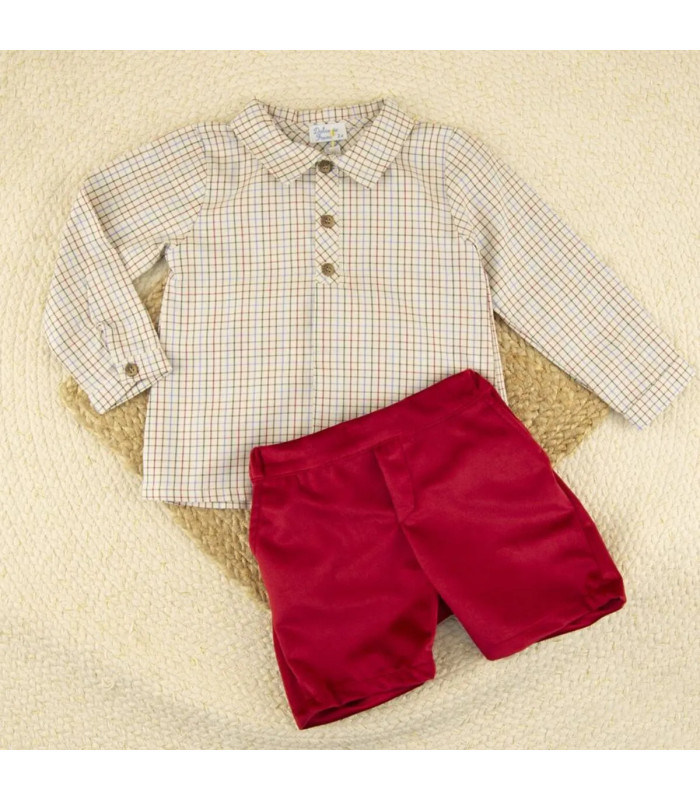 ▶️  Conjunto Infantil Rojo Portugal