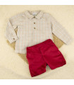 Conjunto Infantil Rojo Portugal