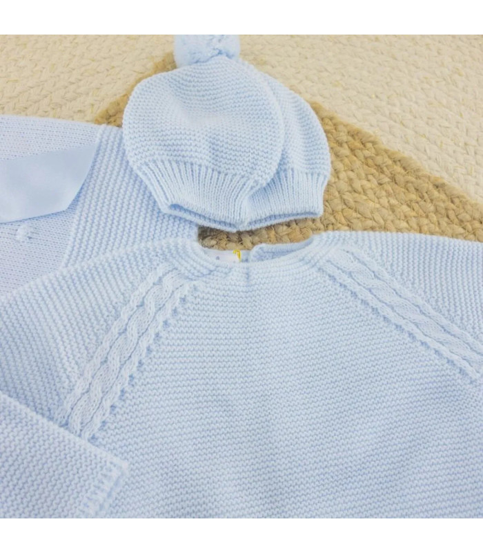 ▶️  Conjunto Punto de Arroz Celeste