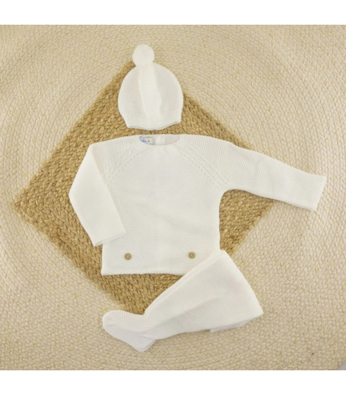 ▶️  Conjunto Punto de Arroz Blanco