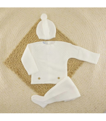 ▶️  Conjunto Punto de Arroz Blanco