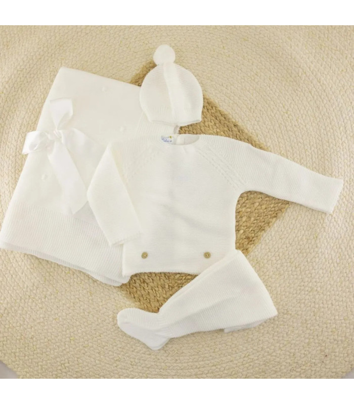 ▶️  Conjunto Punto de Arroz Blanco