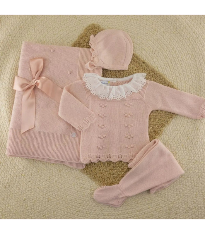 ▶️  Toquilla Lana Bodoques Dulce al por mayor DF27127 | Top Baby