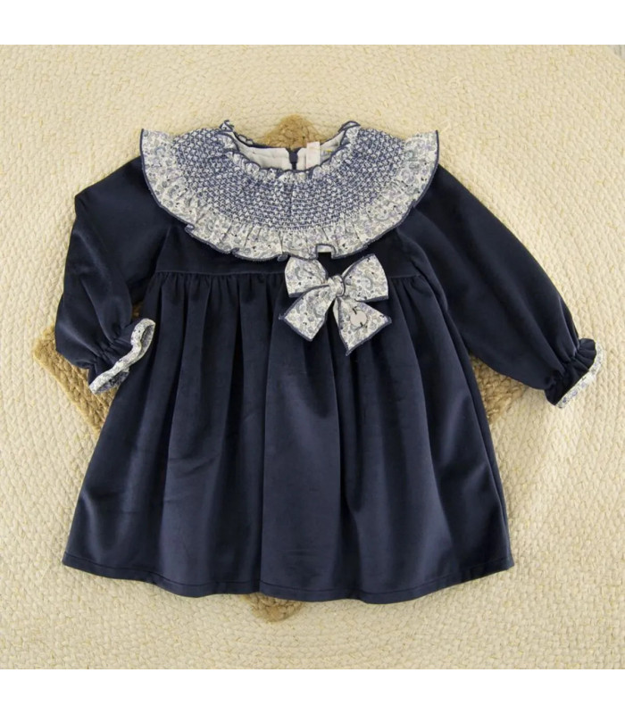 ▶️  Vestido Terciopelo Dinamarca.