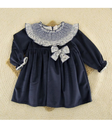 ▶️  Vestido Terciopelo Dinamarca.