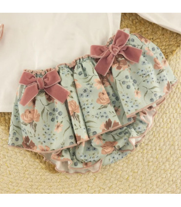 Conjunto Bebé Niña Holanda