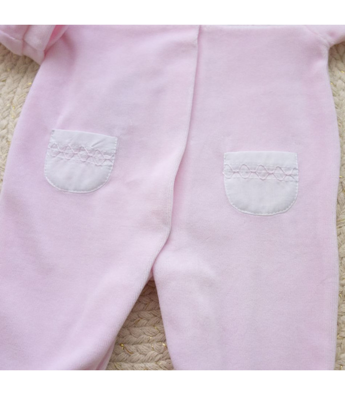 ▶️  Pijama Rosa Nido Panal