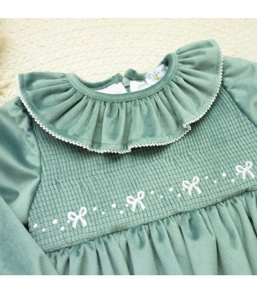 Vestido Terciopelo Verde