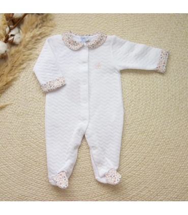 ▶️  Pijama Bebe Flores al por mayor DF260038 | Top Baby