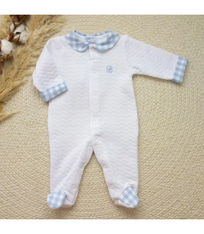 ▶️  Pijama Bebe Celeste Liberty al por mayor DF260037 | Top Baby