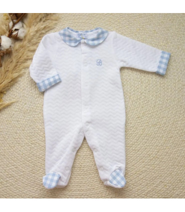 ▶️  Pijama Bebe Celeste Liberty al por mayor DF260037 | Top Baby