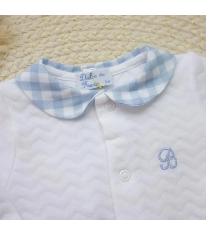 ▶️  Pijama Bebe Celeste Liberty al por mayor DF260037 | Top Baby