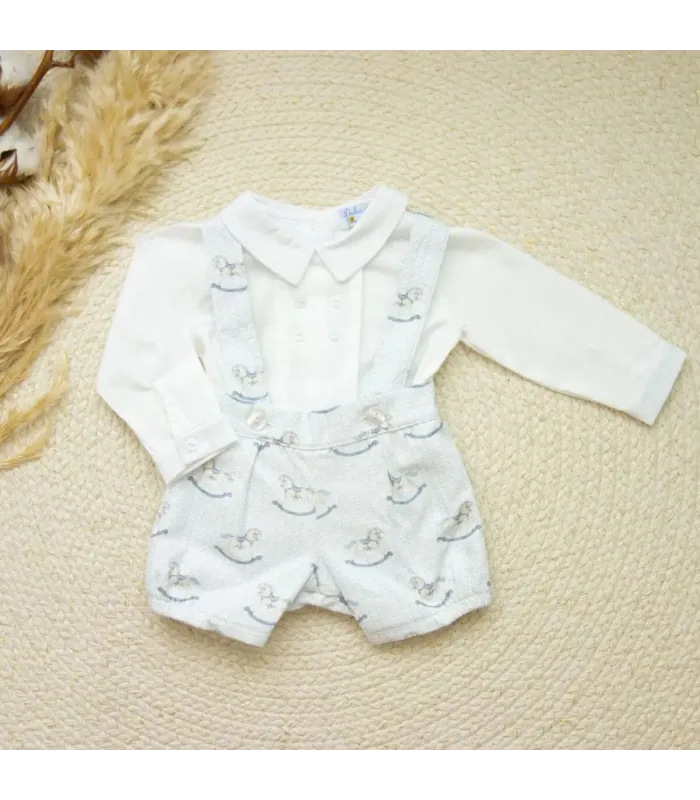 Conjunto Peto Balancines para Bebé Niño | Gateos