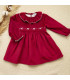 ▶️  Vestido Terciopelo Rojo.