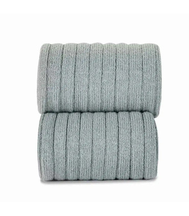 Calcetín Canalé Cóndor Verde Seco 756 de algodón para bebé y niño,detalle canalé