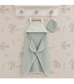 Capa de Baño Mint 100x70 y Manopla