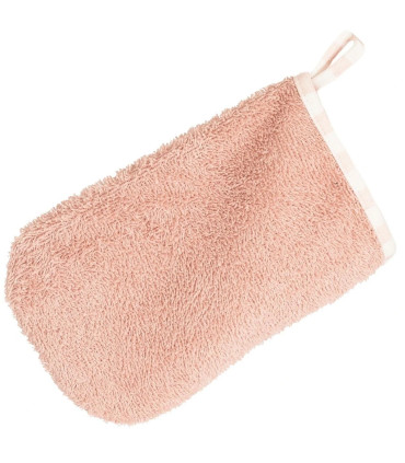 Capa de Baño Rosa 100x70 y Manopla
