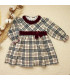 Vestido Cuadros Burberry
