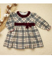 Vestido Cuadros Burberry