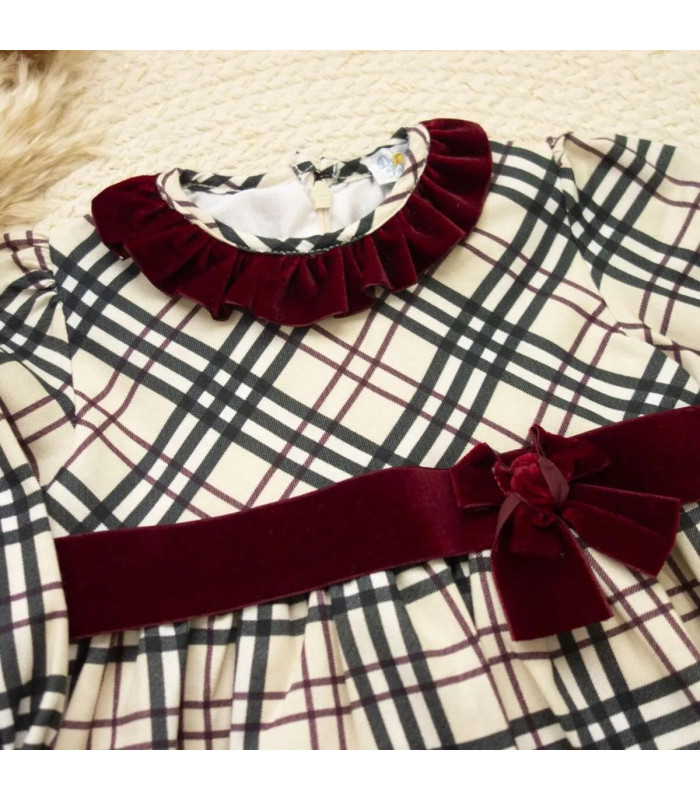 Vestido Cuadros Burberry
