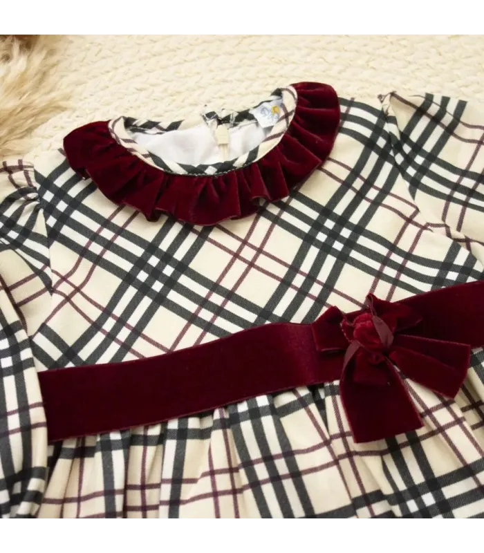 Vestido Cuadros Burberry