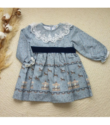 ▶️  Vestido Carrusel.