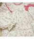 ▶️  Vestido Niña Flores Maquillaje.