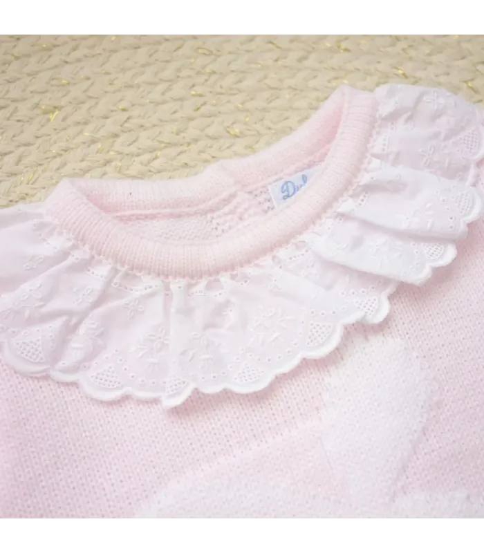 Conjunto Jersey y Braguita Conejito Rosa | Gateos