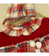 ▶️  Chambrita Niña Cuadros Rojos al por mayor 8822435 | Top Baby