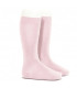Calcetín Alto Liso Cóndor Rosa | Gateos
