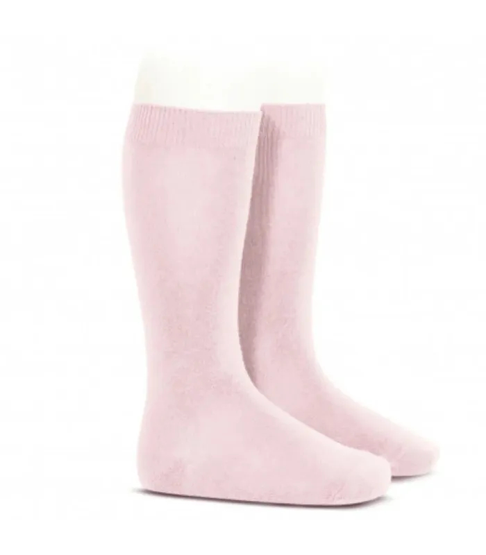 Calcetín Alto Liso Cóndor Rosa | Gateos