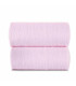 Calcetín Alto Liso Cóndor Rosa 500 de algodón para bebé y niño, detalle punto liso.