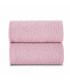 Calcetín Alto Liso Cóndor Rosa Palo 526 de algodón para bebé y niño, detalle piso liso.